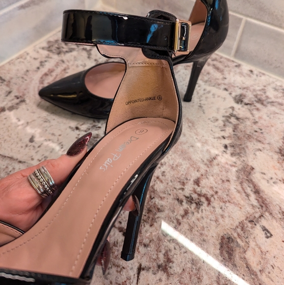 Dream Pairs Oppointed-Ankle Stilettos, sz 9, like new - Picture 5 of 6